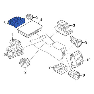 Mitsubishi OE - Front Audio Auxiliary Jack