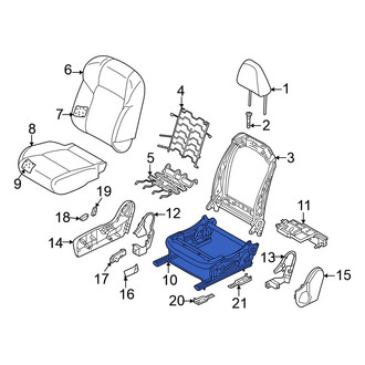Mitsubishi OE - Front Right Seat Track
