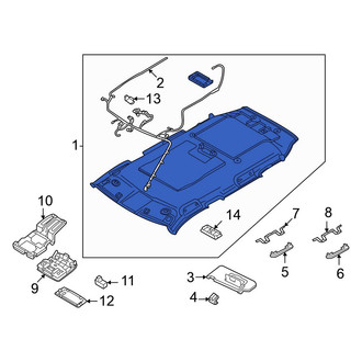Mitsubishi OE - Headliner