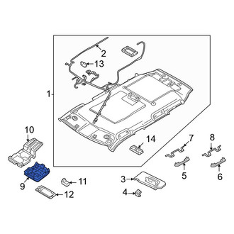 Mitsubishi OE - Reading Light