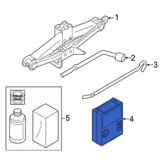 Mitsubishi OE - Tire Repair Kit