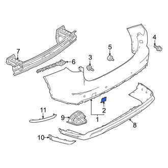 Mitsubishi OE - Front Tow Eye Cap