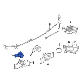 Mitsubishi OE - Front Outer Parking Aid Sensor