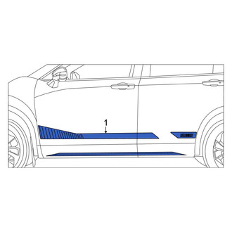 Mitsubishi OE - Rear Door Decal