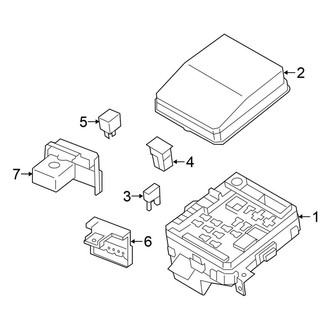 Mitsubishi OE - Electrical - Fuse & Relay (Engine Compartment)