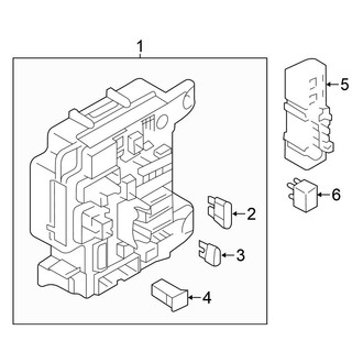 Mitsubishi OE - Electrical - Fuse & Relay (Passenger Compartment)