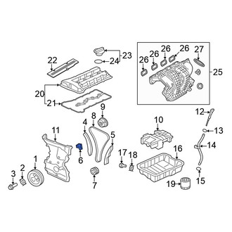 Mitsubishi OE - Engine Timing Chain Tensioner