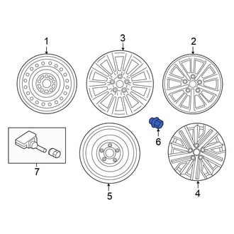 Mitsubishi OE - Wheel Lug Nut