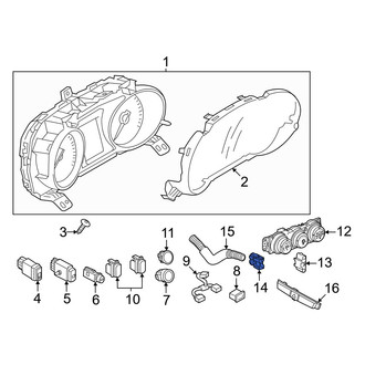 Mitsubishi OE - Cabin Air Temperature Sensor
