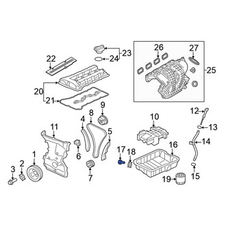 Mitsubishi OE - Engine Oil Drain Plug