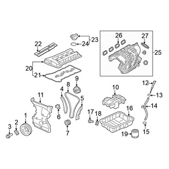 Mitsubishi OE - Engine / Transaxle - Engine Parts (2.4L)