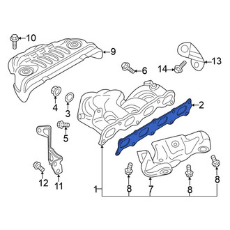 Mitsubishi OE - Exhaust Manifold Gasket