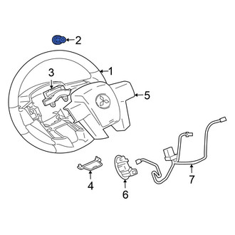 Mitsubishi OE - Steering Wheel Nut
