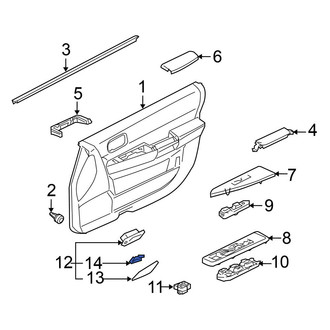 Mitsubishi OE - Front Courtesy Light Bulb