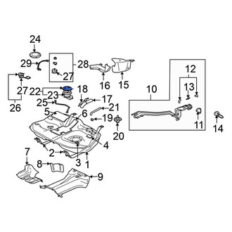 Mitsubishi OE - Fuel Pump and Sender Assembly
