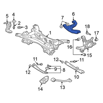 Mitsubishi OE - Rear Left Upper Suspension Control Arm