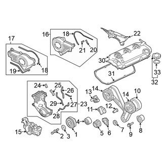 Mitsubishi OE - Engine Parts (Timing & Valve Cover)