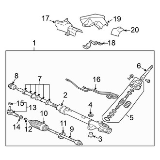Mitsubishi OE - Steering Gear & Linkage