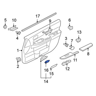 Mitsubishi OE - Front Courtesy Light Bulb
