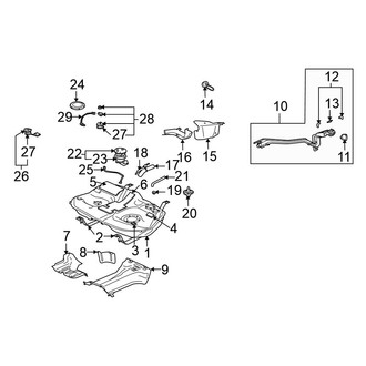 Mitsubishi OE - Fuel System Components (LS / SE)