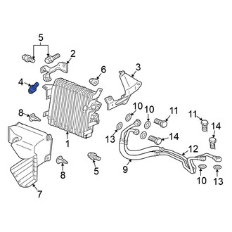 Mitsubishi OE - Automatic Transmission Shift Lever Bolt