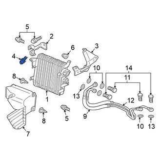 Mitsubishi OE - Automatic Transmission Shift Lever Bolt