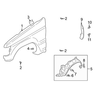 Mitsubishi OE - Fender & Components