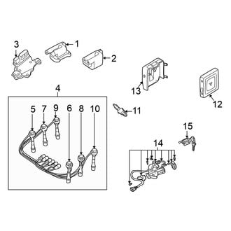 Mitsubishi OE - Electrical - Ignition System (3.5L)