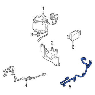 Mitsubishi OE - Front Right ABS Wheel Speed Sensor