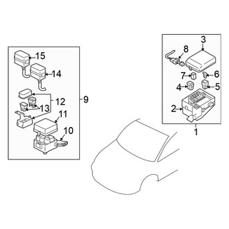 Mitsubishi OE - Electrical Components