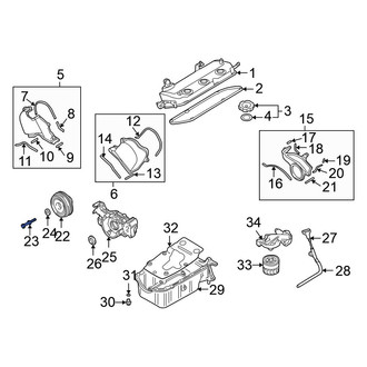Mitsubishi OE - Engine Crankshaft Pulley Bolt