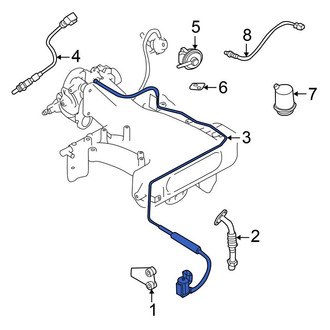Mitsubishi OE - Vacuum Hose