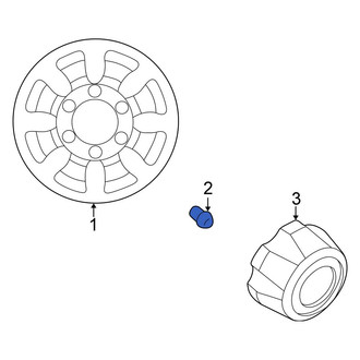 Mitsubishi OE - Wheel Lug Nut