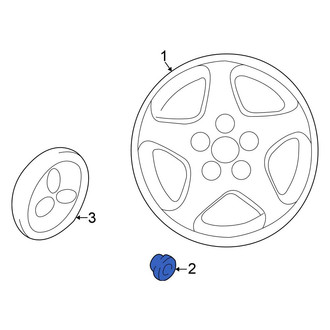 Mitsubishi OE - Wheel Lug Nut