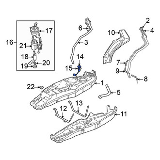 Mitsubishi OE - Fuel Sender and Hanger Assembly