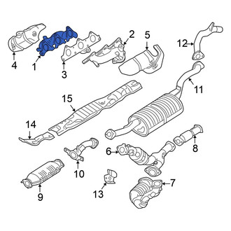 Mitsubishi OE - Right Exhaust Manifold