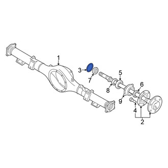 Mitsubishi OE - Rear Drive Axle Shaft O-Ring
