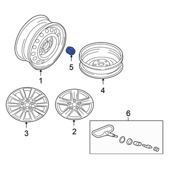 Mitsubishi OE - Wheel Lug Nut