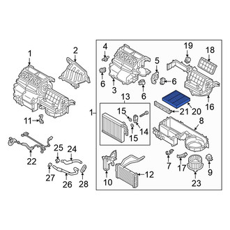 Mitsubishi OE - Cabin Air Filter