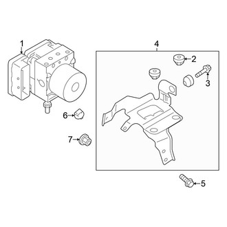 Mitsubishi OE - Electrical - ABS Components (ES / LE / SE / SE Special Edition / SEL / SEL Special Edition)