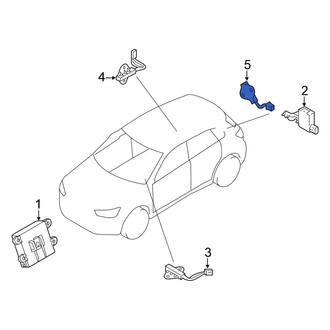 Mitsubishi OE - Rear Keyless Entry Antenna