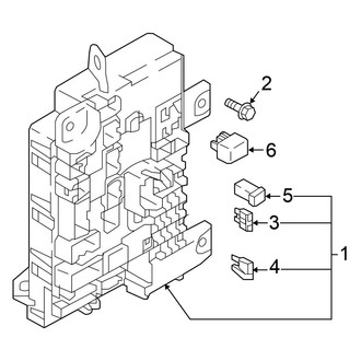 Mitsubishi OE - Electrical - Fuse & Relay (Passenger Compartment)