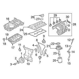 Mitsubishi OE - Engine / Transaxle - Engine Parts