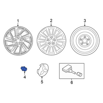 Mitsubishi OE - Wheel Lug Nut