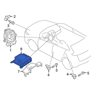 Mitsubishi OE - Air Bag Control Module