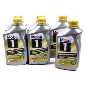 Mobil 1® - Extended Performance™ SAE 10W-30 Full Synthetic Motor Oil, 1 Quart x 6 Bottles