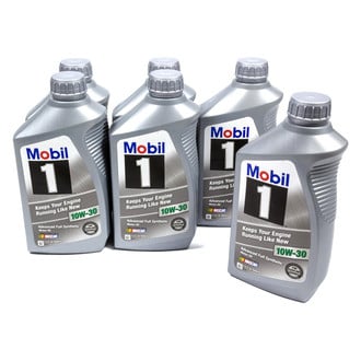 Mobil 1® - Advanced™ SAE 10W-30 Full Synthetic Motor Oil, 1 Quart x 6 Bottles