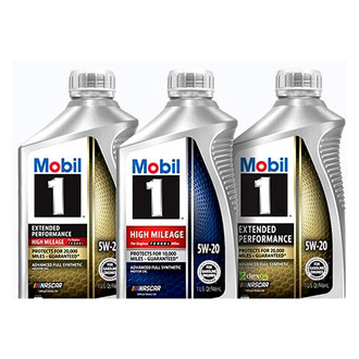 Mobil 1® - Advanced™ SAE 5W-20 Full Synthetic Motor Oil, 5 Quarts x 3 Jugs