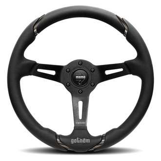 MOMO® GOT35BK0B - 3-Spoke Gotham Series Steering Wheel
