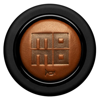 MOMO® - Heritage Series Brown Premium Leather Horn Button with Round Lip